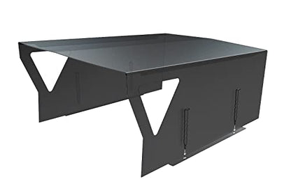 teileplus24 RG1 Mähroboter Garage | Carport Überdachung für Rasenroboter | Passend für Sileno Husquarna Automover Bosch Indego | 60x78x33cm | Metall