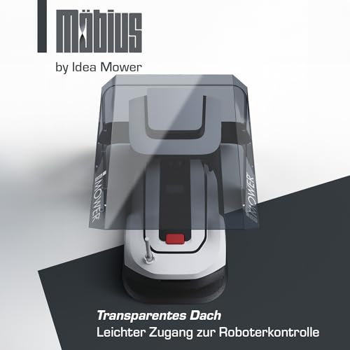 Idea Mower Mähroboter Garage Mobius kompatibel mit ECOVACS Goat G1 - Wetterschutzabdeckung aus Polycarbona