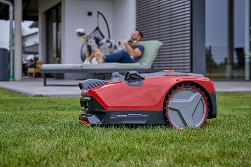 Einhell Mähroboter FREELEXO CAM Plus 600 Power X-Change (18 V, Kamera statt Begrenzungsdraht, für 600 m², WiFi, Brushless, bis 25% Steigung, inkl.