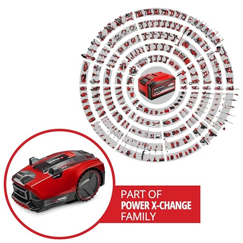 Einhell Mähroboter FREELEXO CAM Plus 600 Power X-Change (18 V, Kamera statt Begrenzungsdraht, für 600 m², WiFi, Brushless, bis 25% Steigung, inkl.