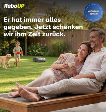T600 Mähroboter ohne Begrenzungskabel für Rasenfläche bis 800m², Kabellose Einrichtung, App-Steuerung, Individuelles Mähen, Auto-Kartierung