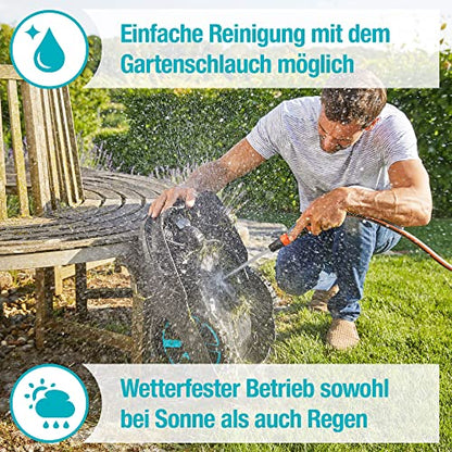 Gardena Mähroboter smart SILENO Life 750 m² Set: Innovative LONA AI-Technologie, Steuerung per App, SensorControl, für Steigungen bis zu 35 Prozent